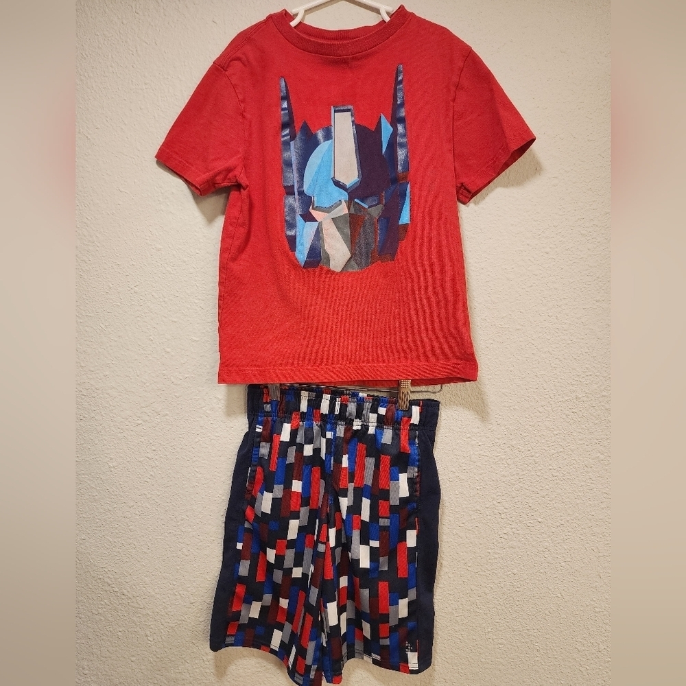 Kids Optimus Prime Transformers Matching Set
